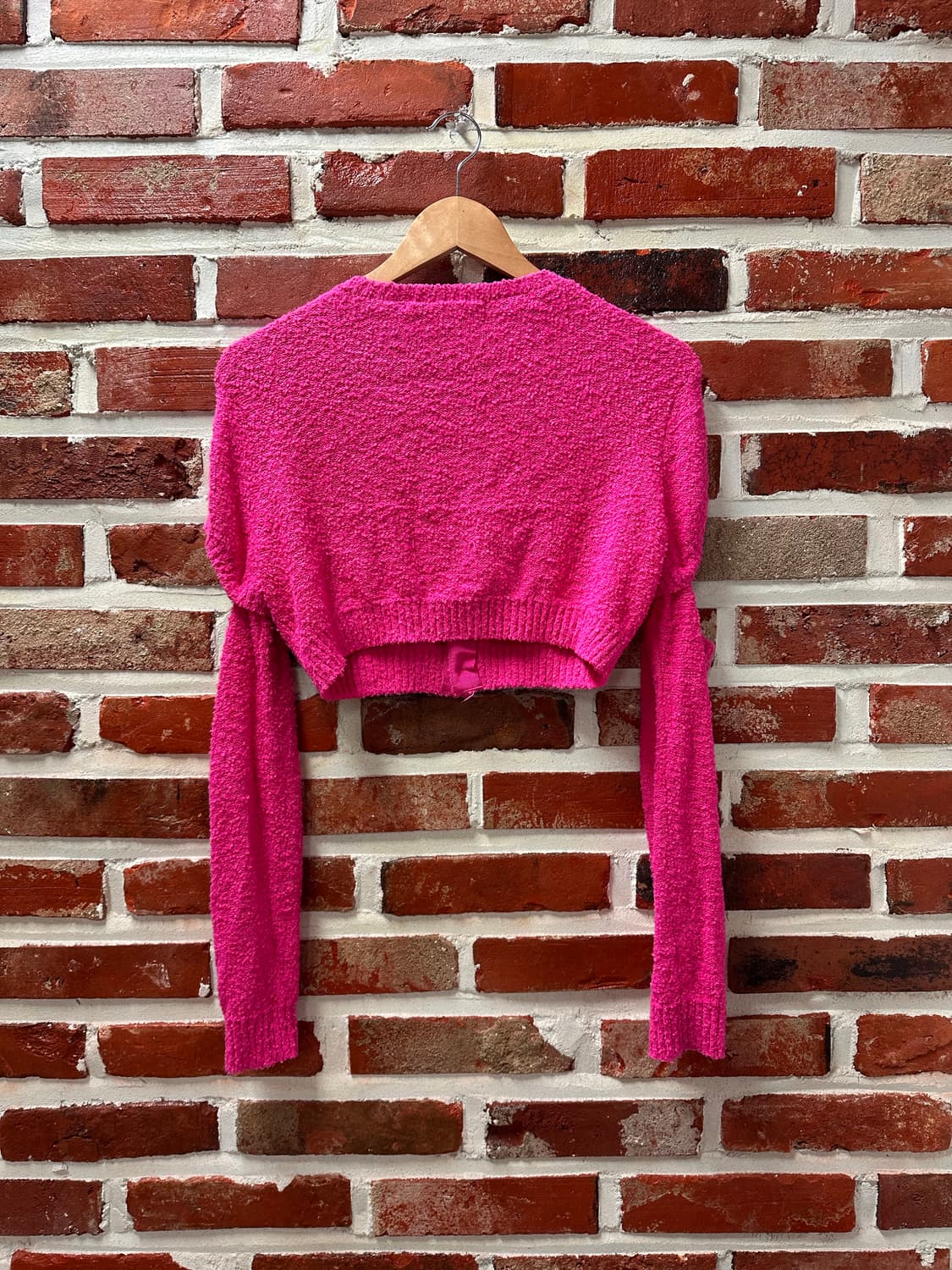 (1)언더커버 컷아웃 디테일 크롭 가디건 상품이미지7