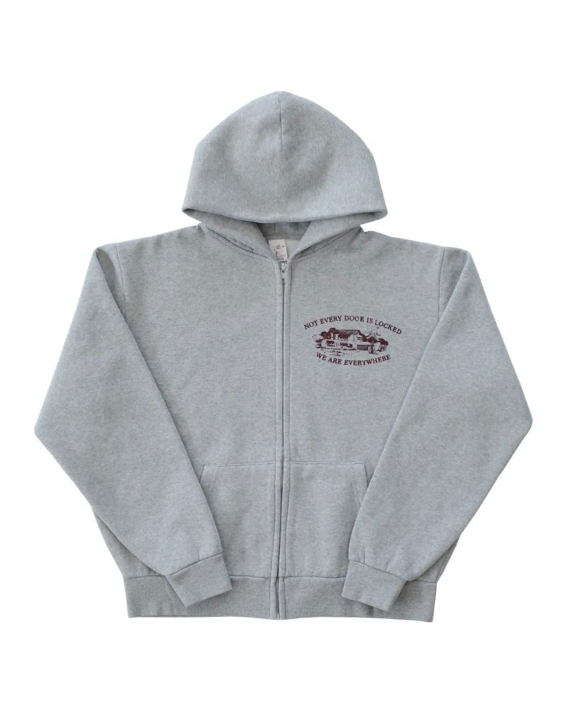 컬렉트피시스 그레이 후드집업  상품이미지1