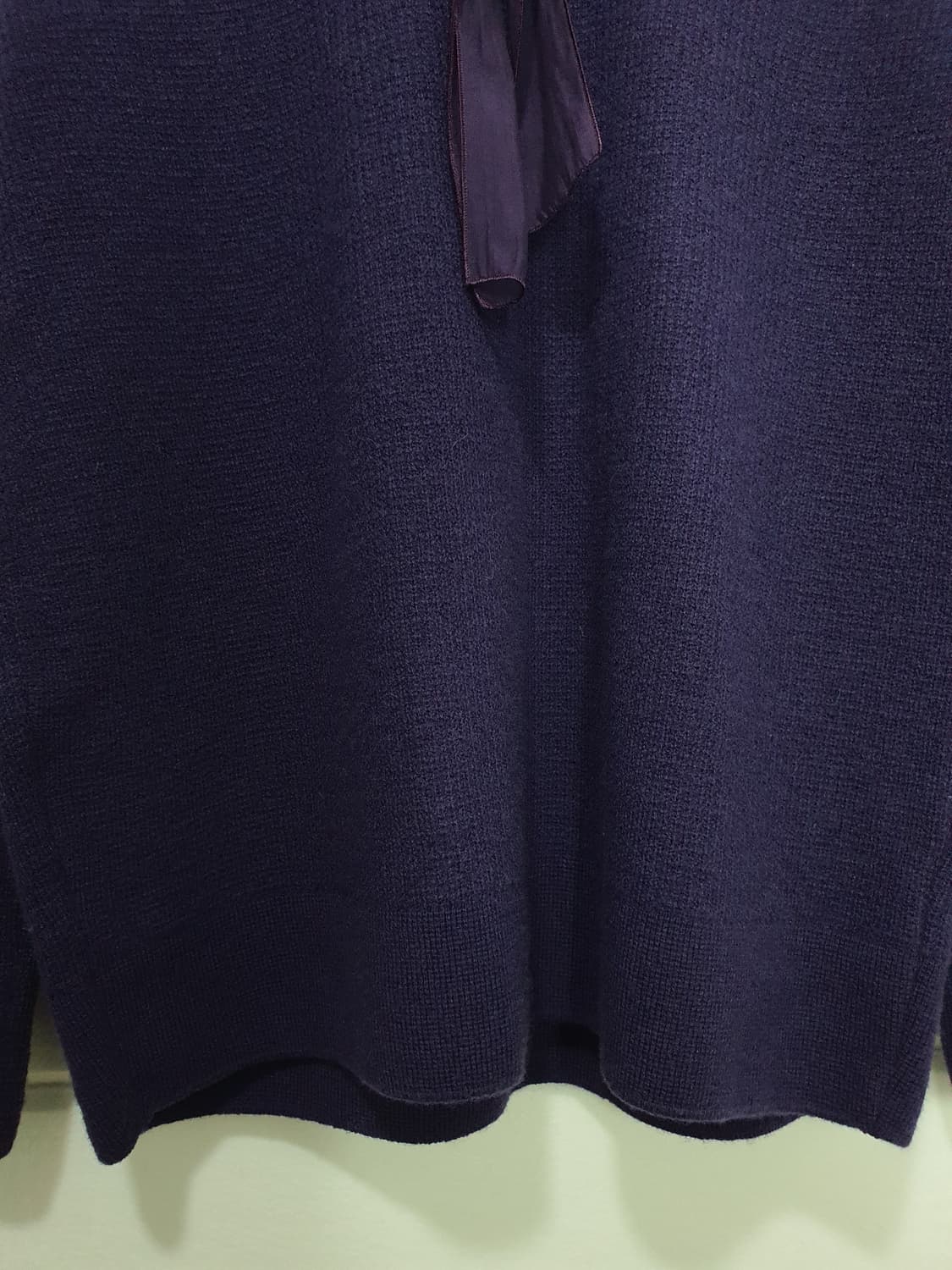 더한섬에스제이에스제이 SJ SJ 실크 러플 니트 사이즈 90F 상품이미지7