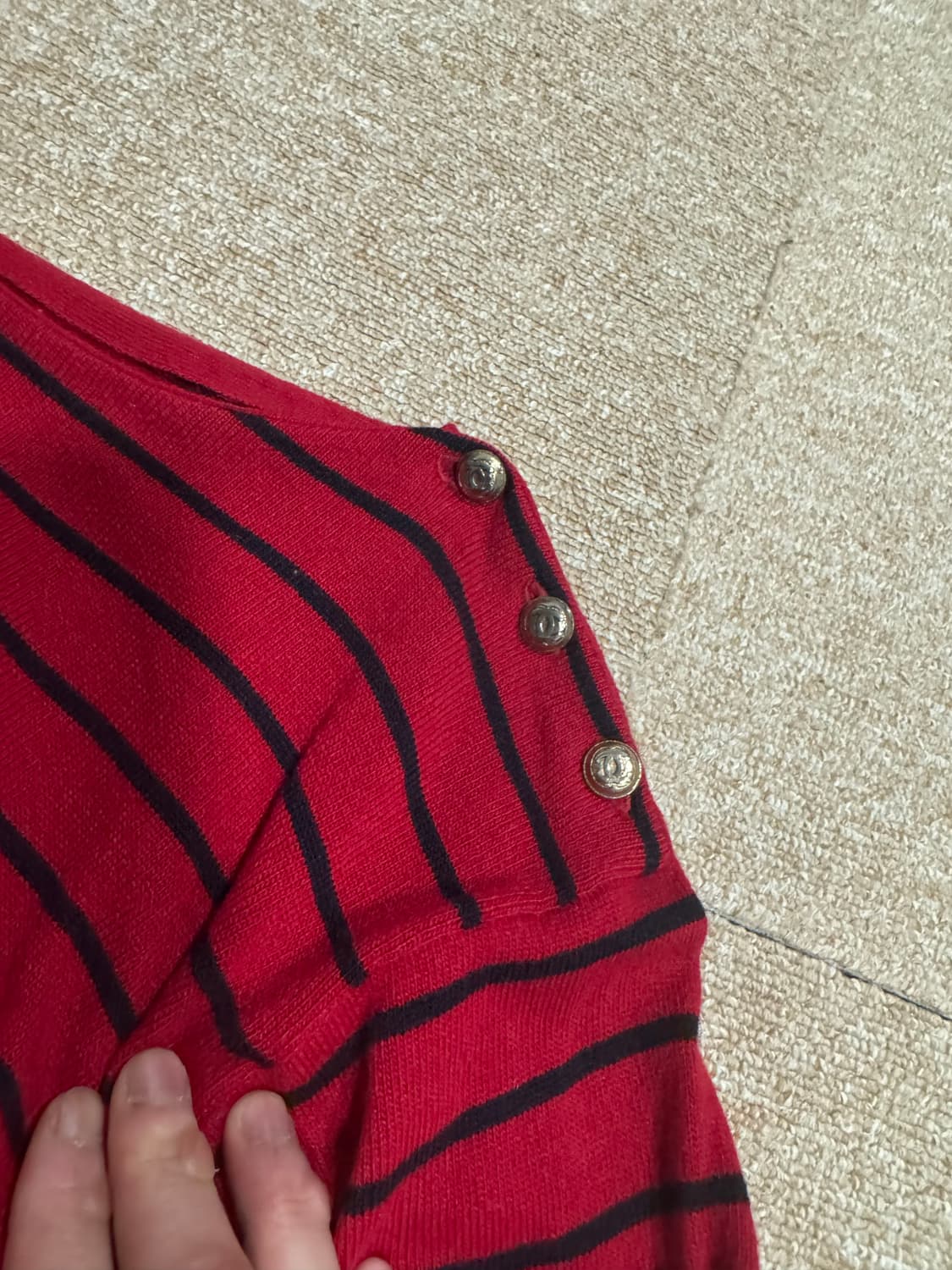 샤넬빈티지 니트 상품이미지2