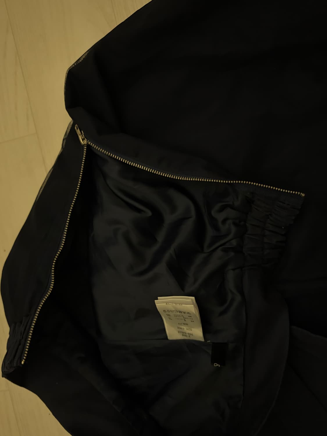 Pocket belt sheer skirt 상품이미지3