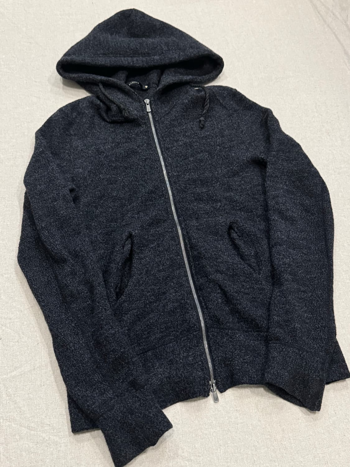 Klasica 울 후드 집업 상품이미지1