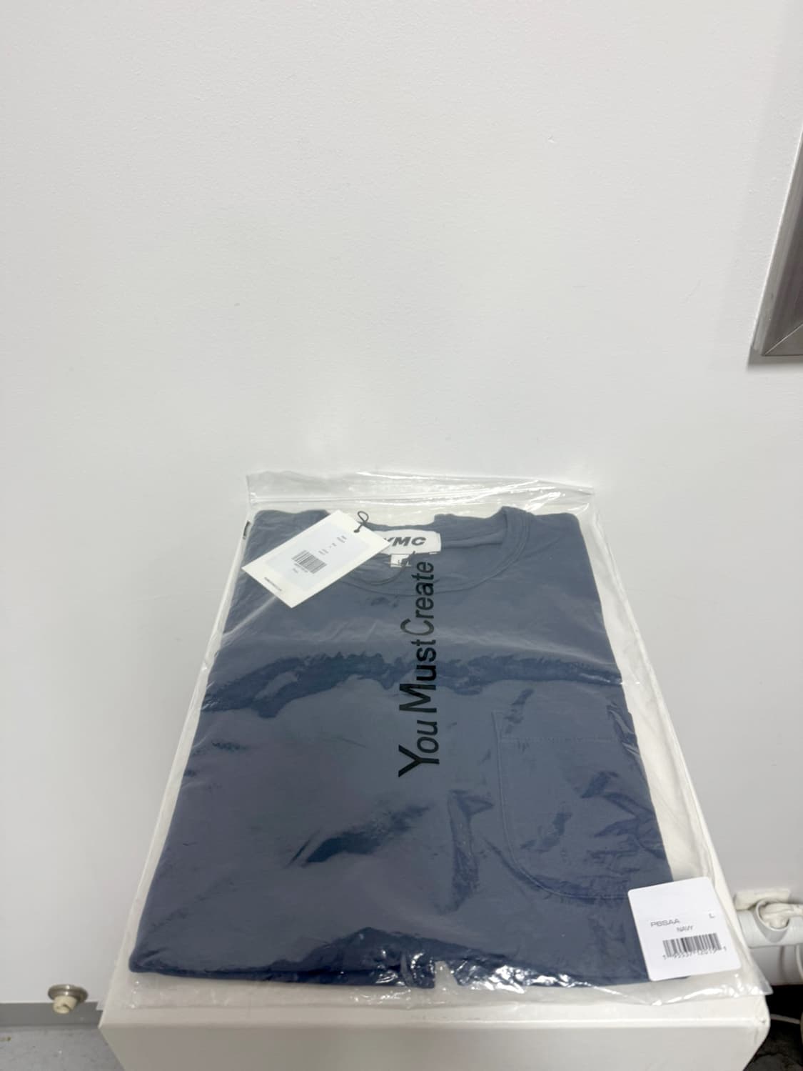 [L] YMC WILD ONES 반팔티셔츠 포켓티셔츠 네이비 상품이미지2