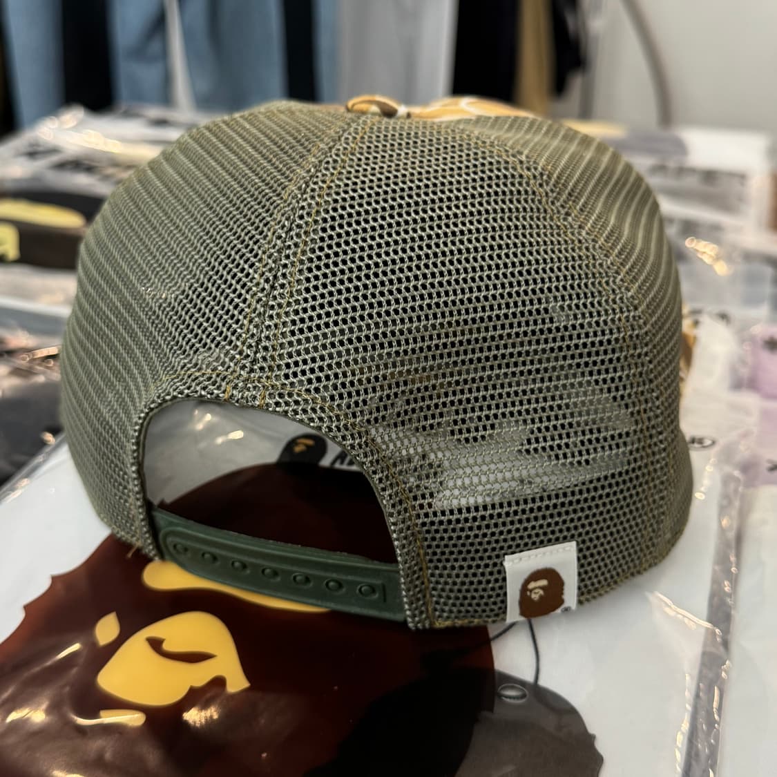 베이프 트로피컬 카모 메쉬 캡 상품이미지3