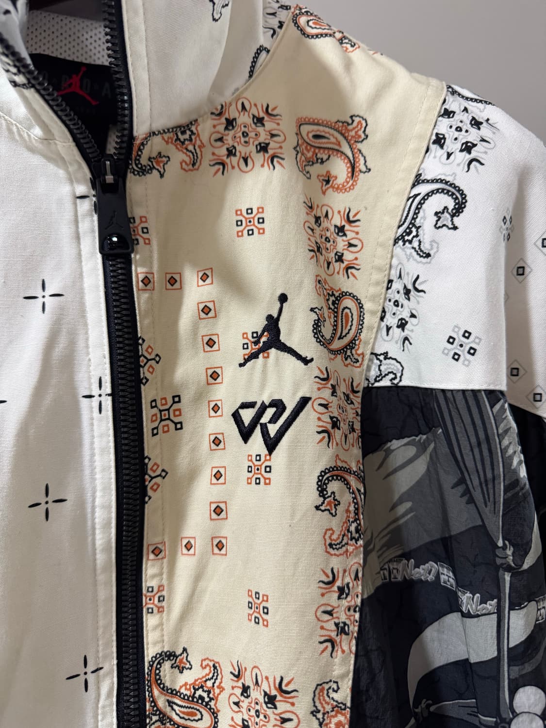 나이키 조던 x 러셀 웨스트브룩 패치워크 아노락 상품이미지3