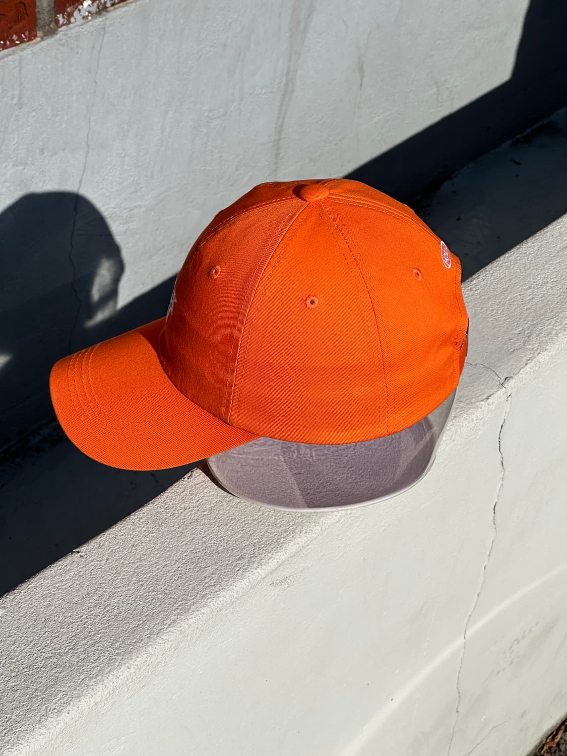 [F] HDEX 에이치덱스 로고 라이트 오렌지 볼캡 모자 상품이미지3