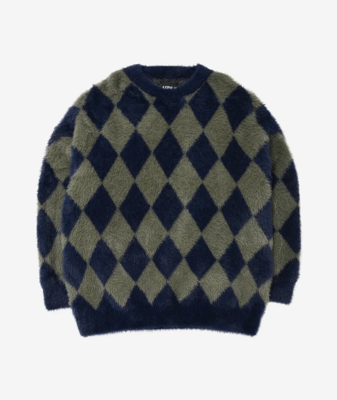 AJOBYAJO Harlequin Check Oversized Sweat 상품이미지1