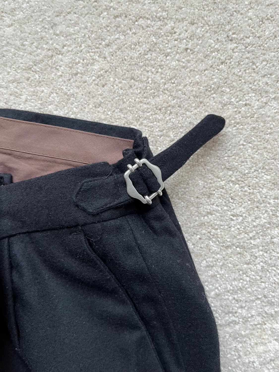 테스토리아 울 테일러드 트라우저 (29-30) 상품이미지3