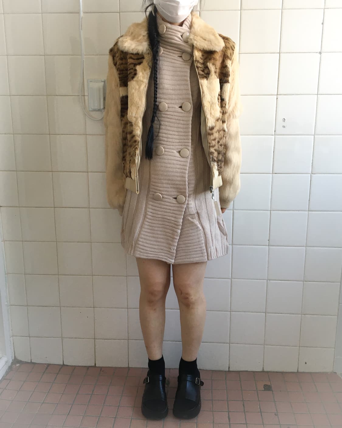 Fur mixed jacket 상품이미지7