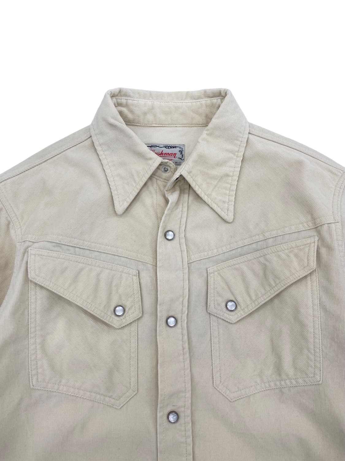 쿠시맨 체인 스티치 코듀로이 웨스턴 셔츠 상품이미지5