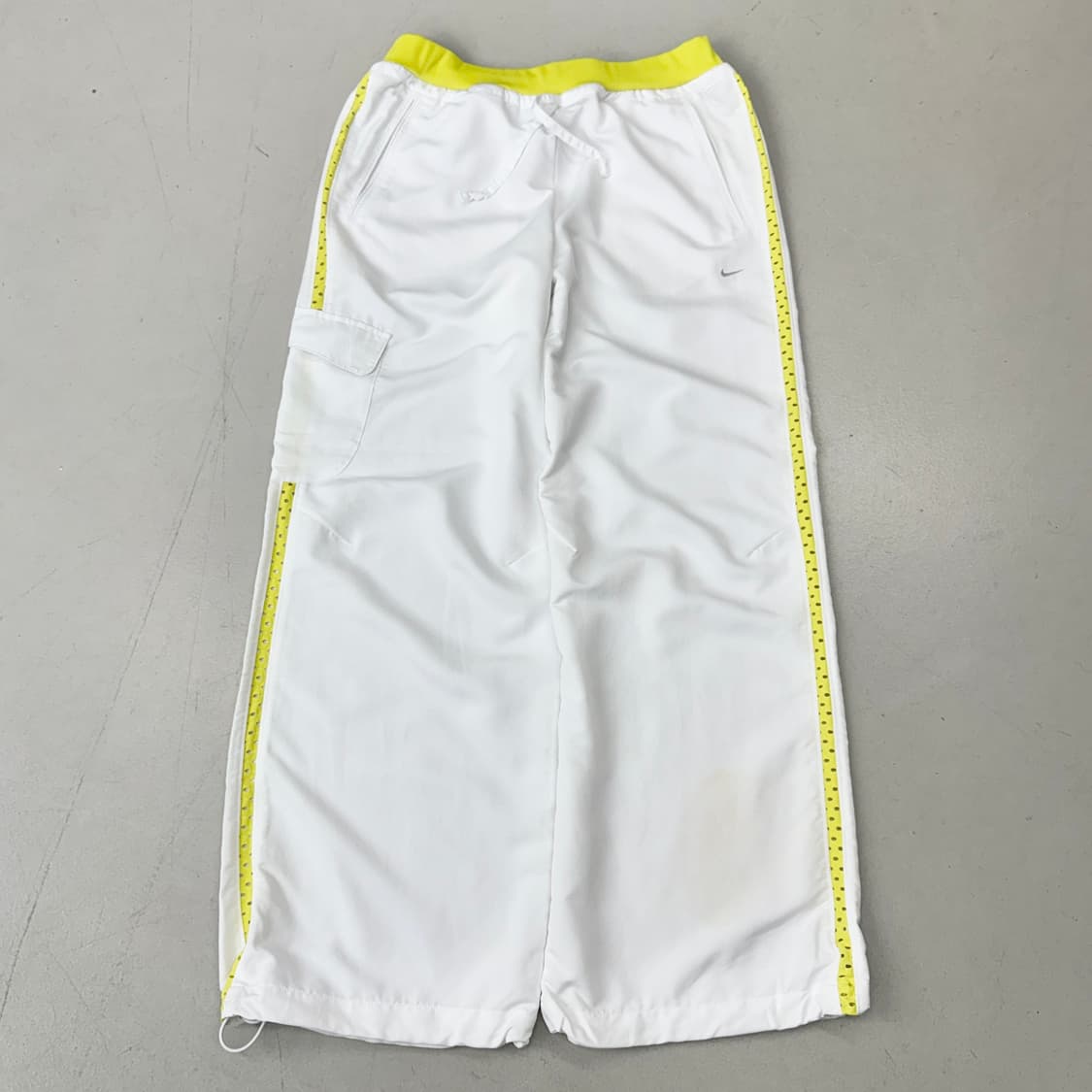 나이키 00s 스우시 사이드라인 올드스쿨 와이드 바람막이 트랙팬츠 상품이미지2