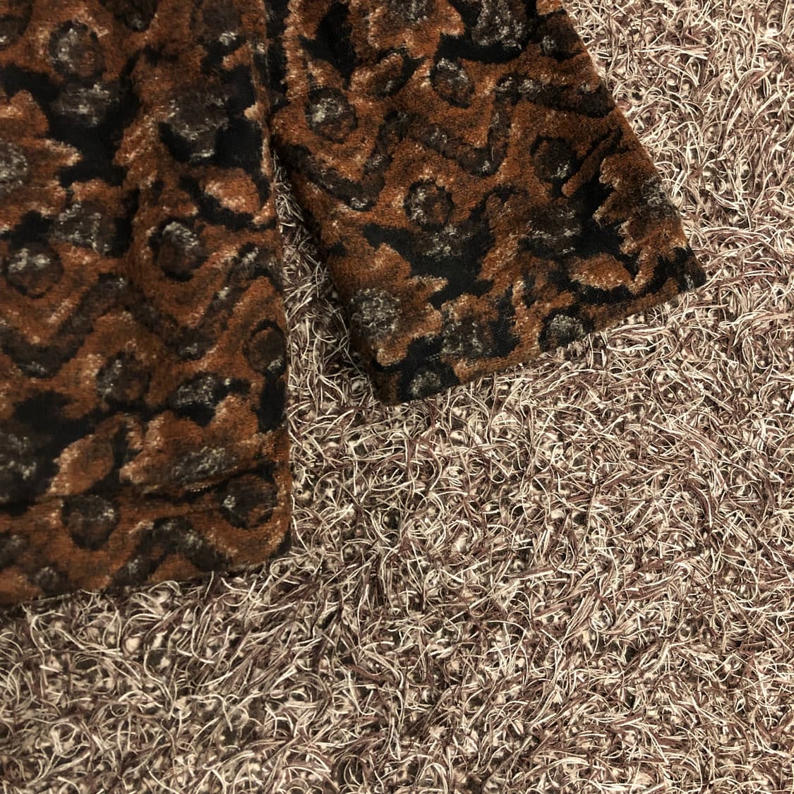 미쏘니 브라운 패턴 자켓 상품이미지3