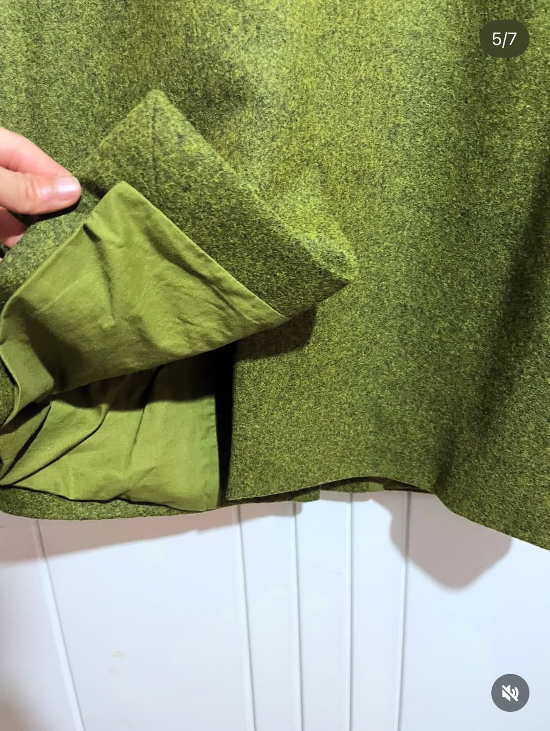 코스 울 블렌드 코트 상품이미지5