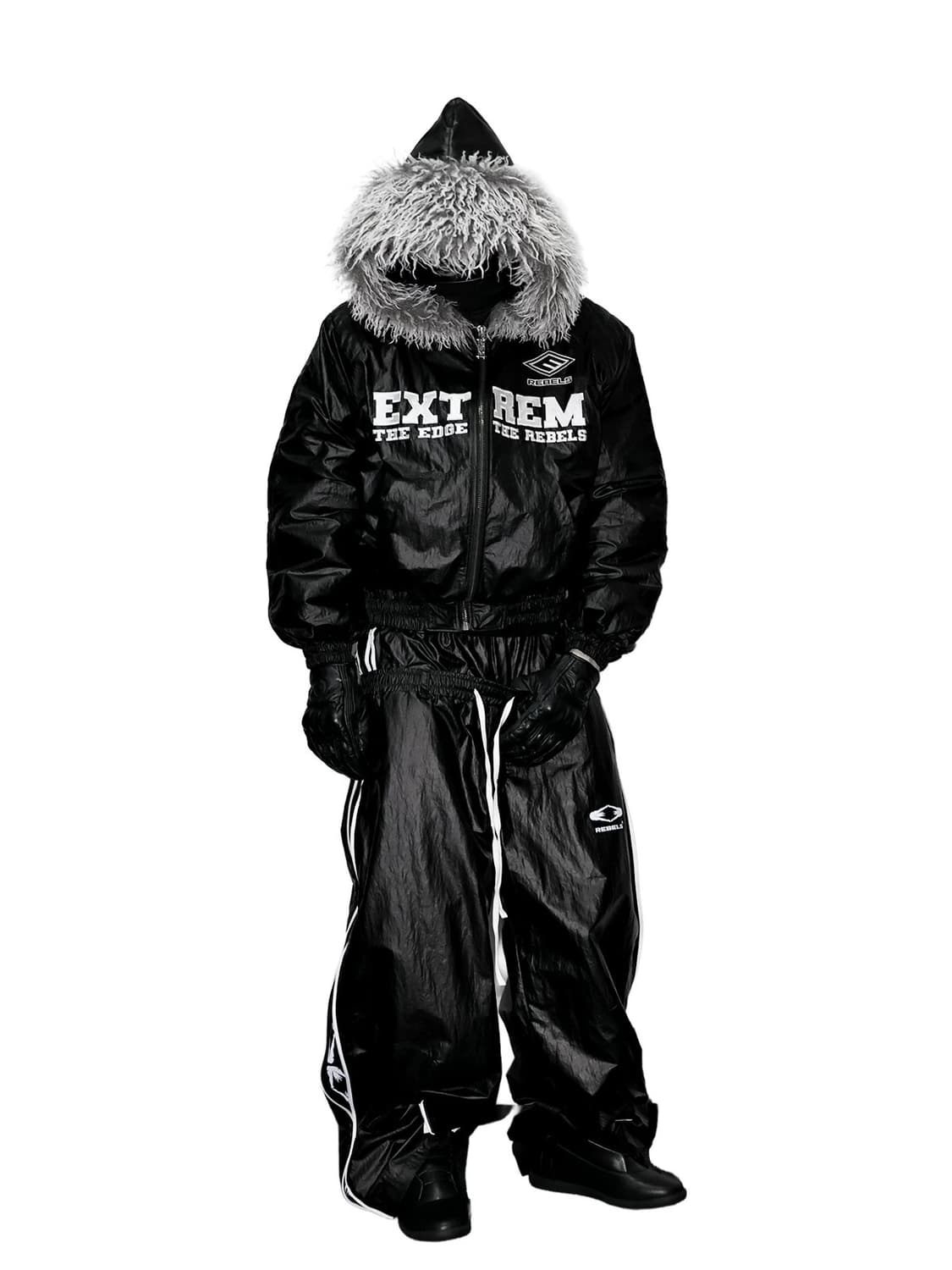 Blackguard Fur Hood Bomber 상품이미지3