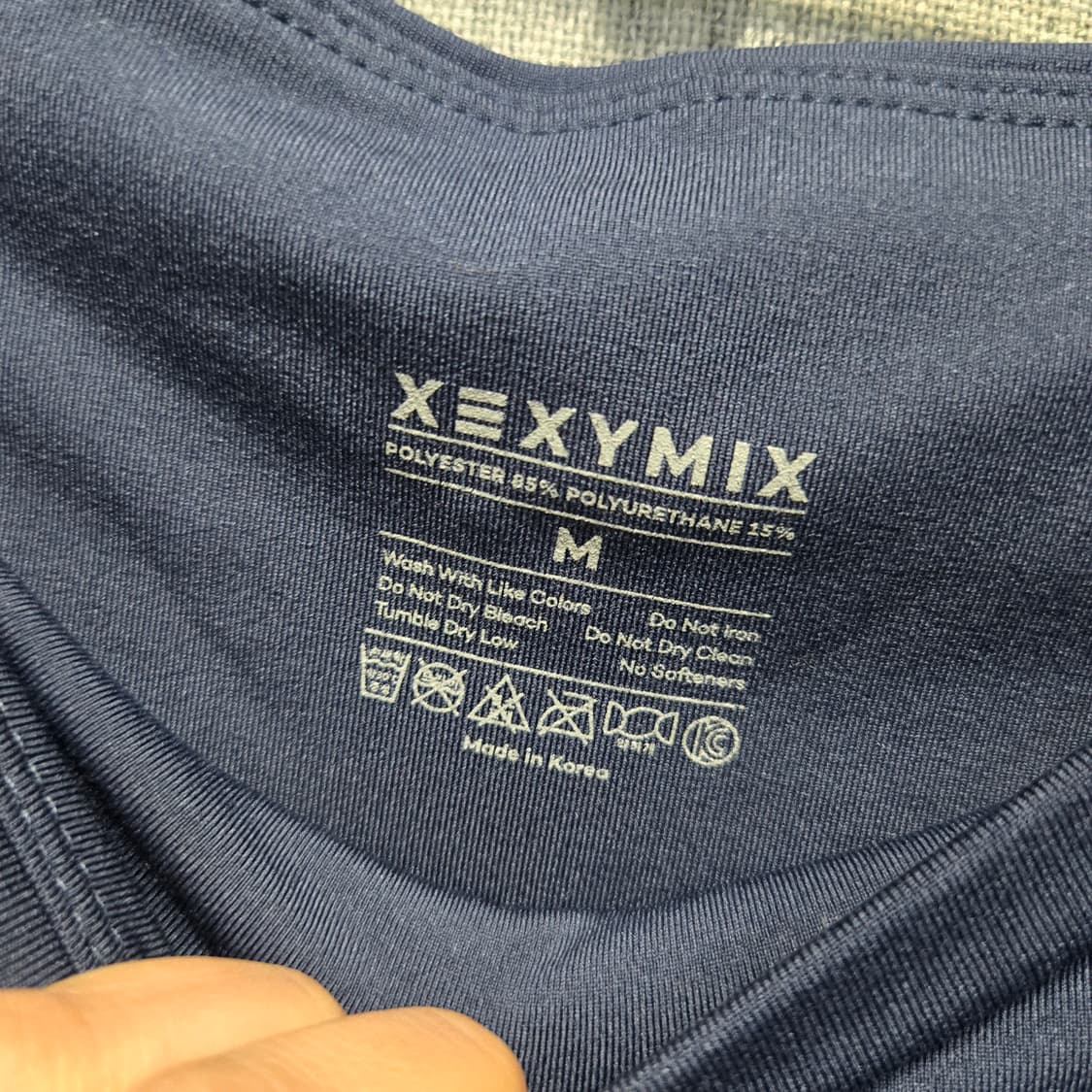 젝시믹스 부츠컷 레깅스 네이비  상품이미지4