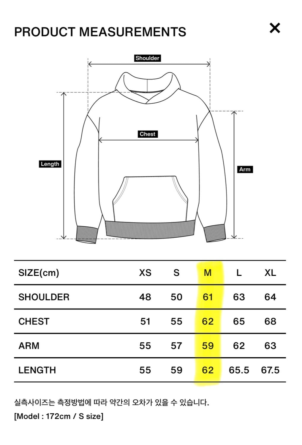 [M]컬렉트피시스 abc 후드 새상품 상품이미지2