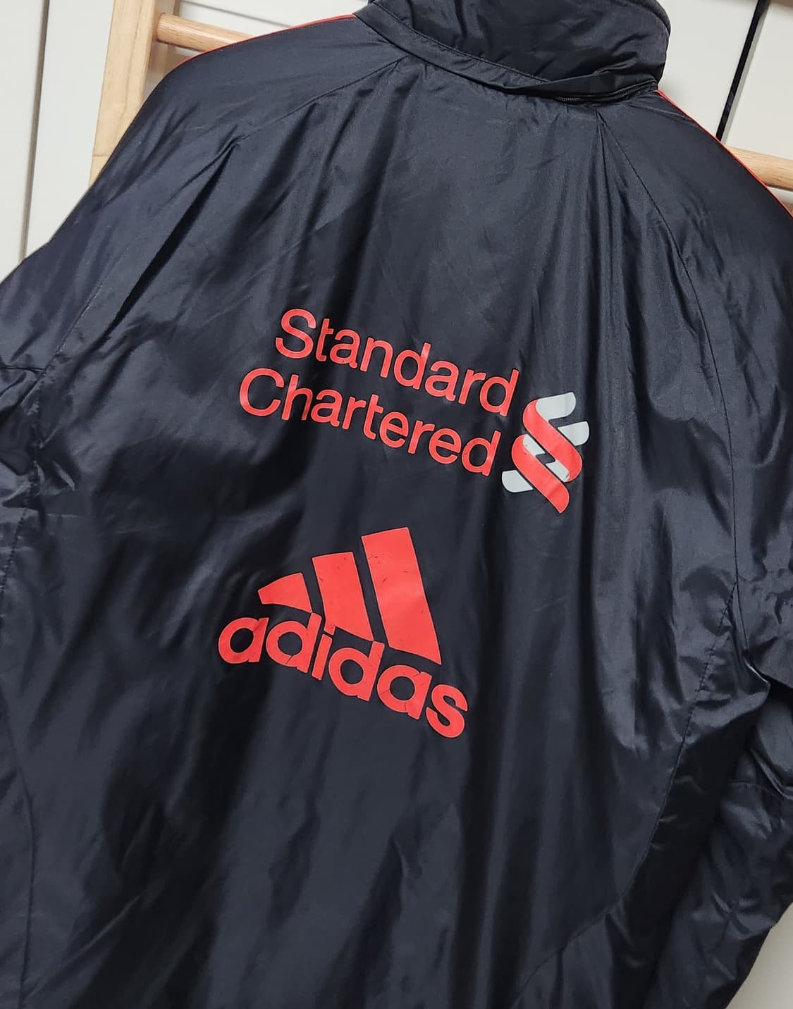 아디다스 리버풀 10-11 스탠다드 벤치 코트 패딩 점퍼 자켓 상품이미지3