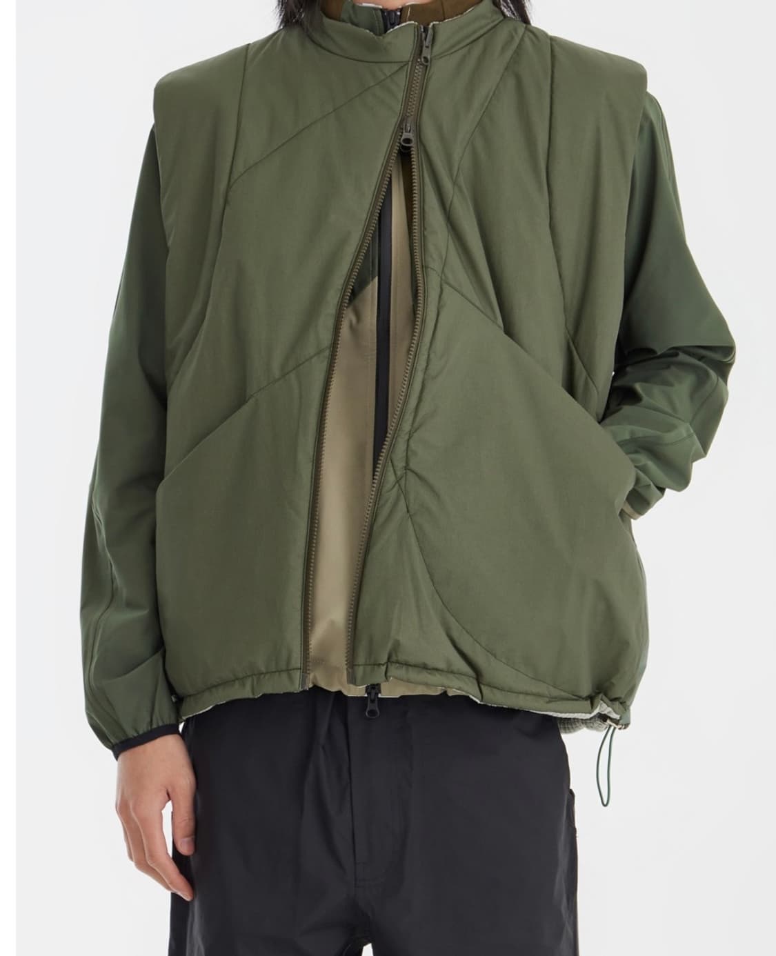 [1] j eongl i 정리 3m 신슐레이트 리버서블 베스트 그린 상품이미지1