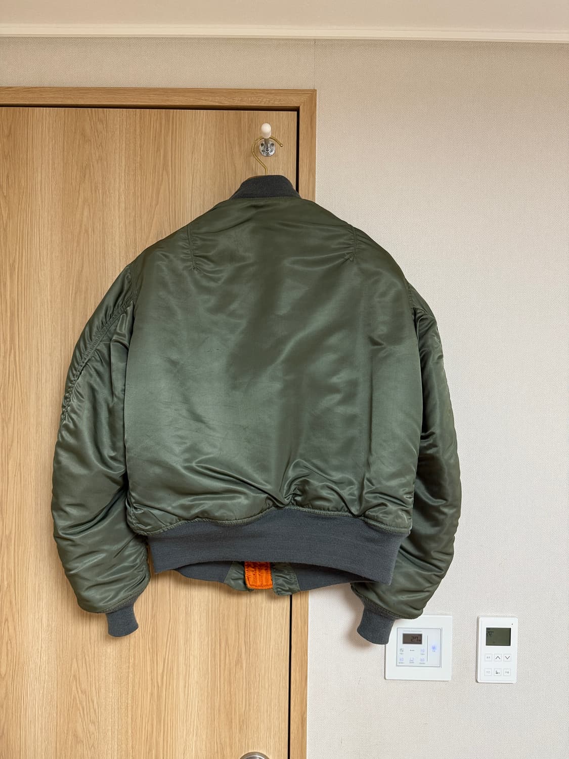 70년대 MA-1 플라이트 자켓 L사이즈 상품이미지7