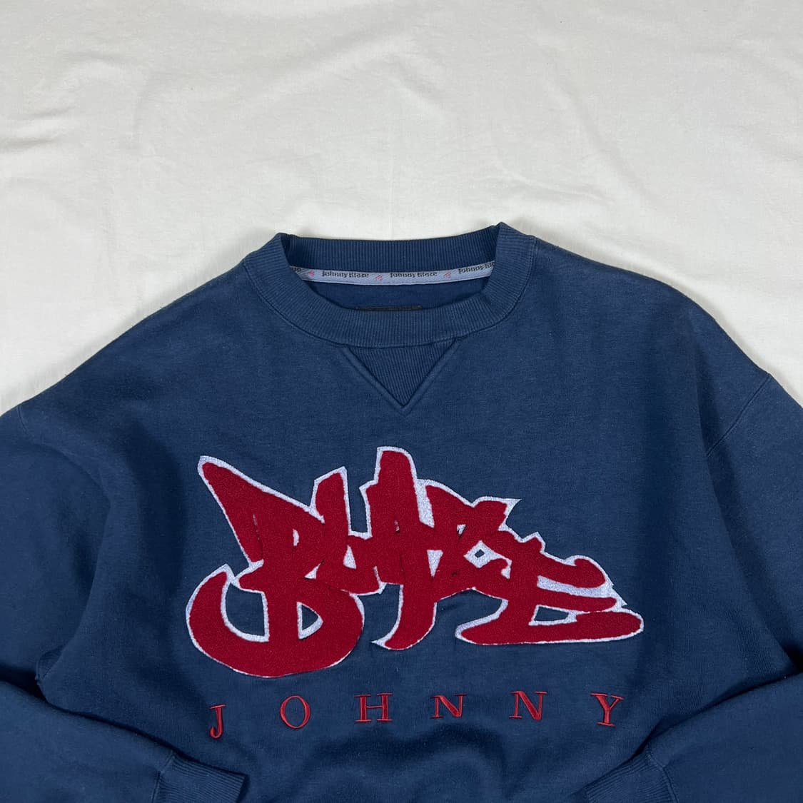 90‘s 조니블레이즈 johnny blaze 로고 맨투맨 상품이미지2