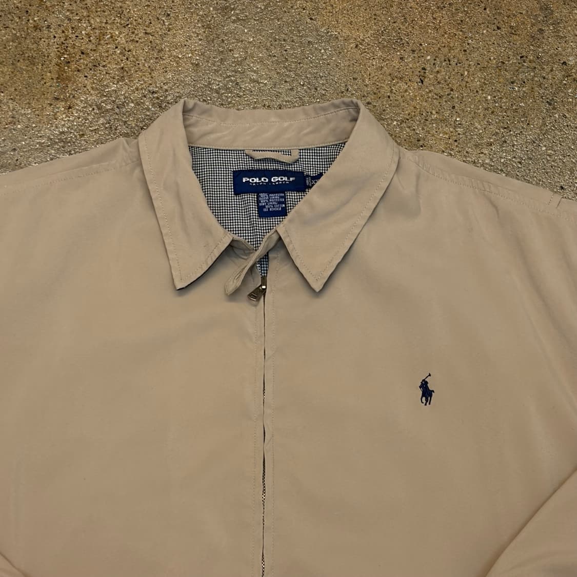 00s USA 빈티지 폴로랄프로렌 골프 스윙자켓 스윙탑 헤링본자켓 상품이미지3