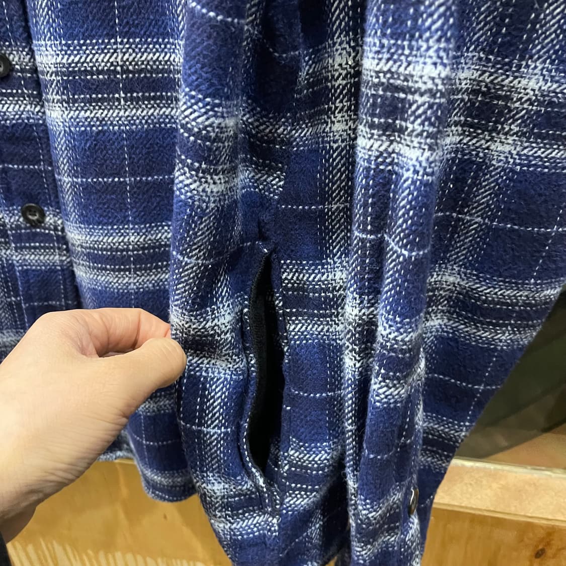 00's 울리치 플란넬 셔츠 상품이미지5