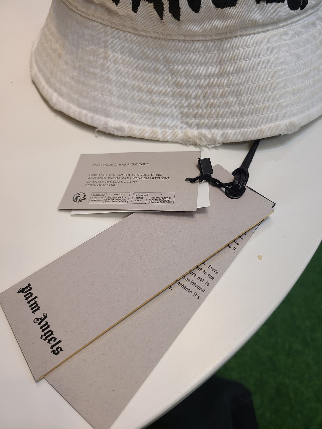 팜엔젤스 화이트 버킷햇 상품이미지3