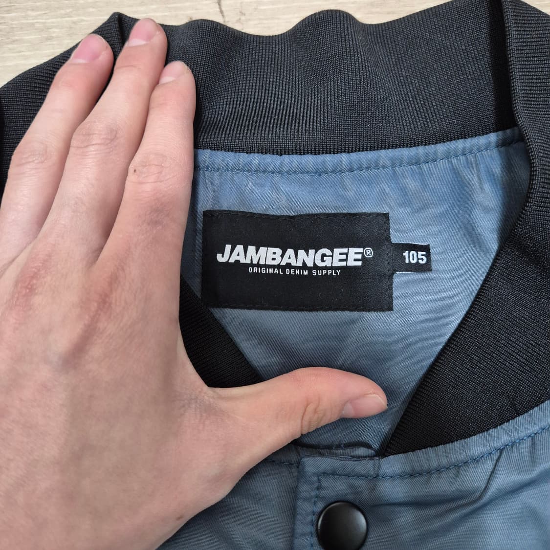 잠뱅이 J로고 스타디움 MA-1 항공점퍼 XL(105) 상품이미지7