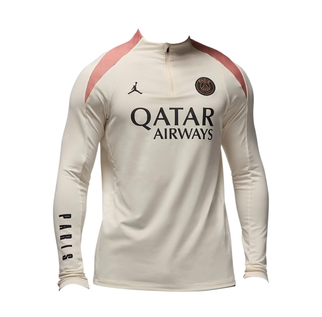 조던x파리 생제르맹 드라이핏 스트라이크 써드사커드릴탑페일아이보리러스트핑크 상품이미지2