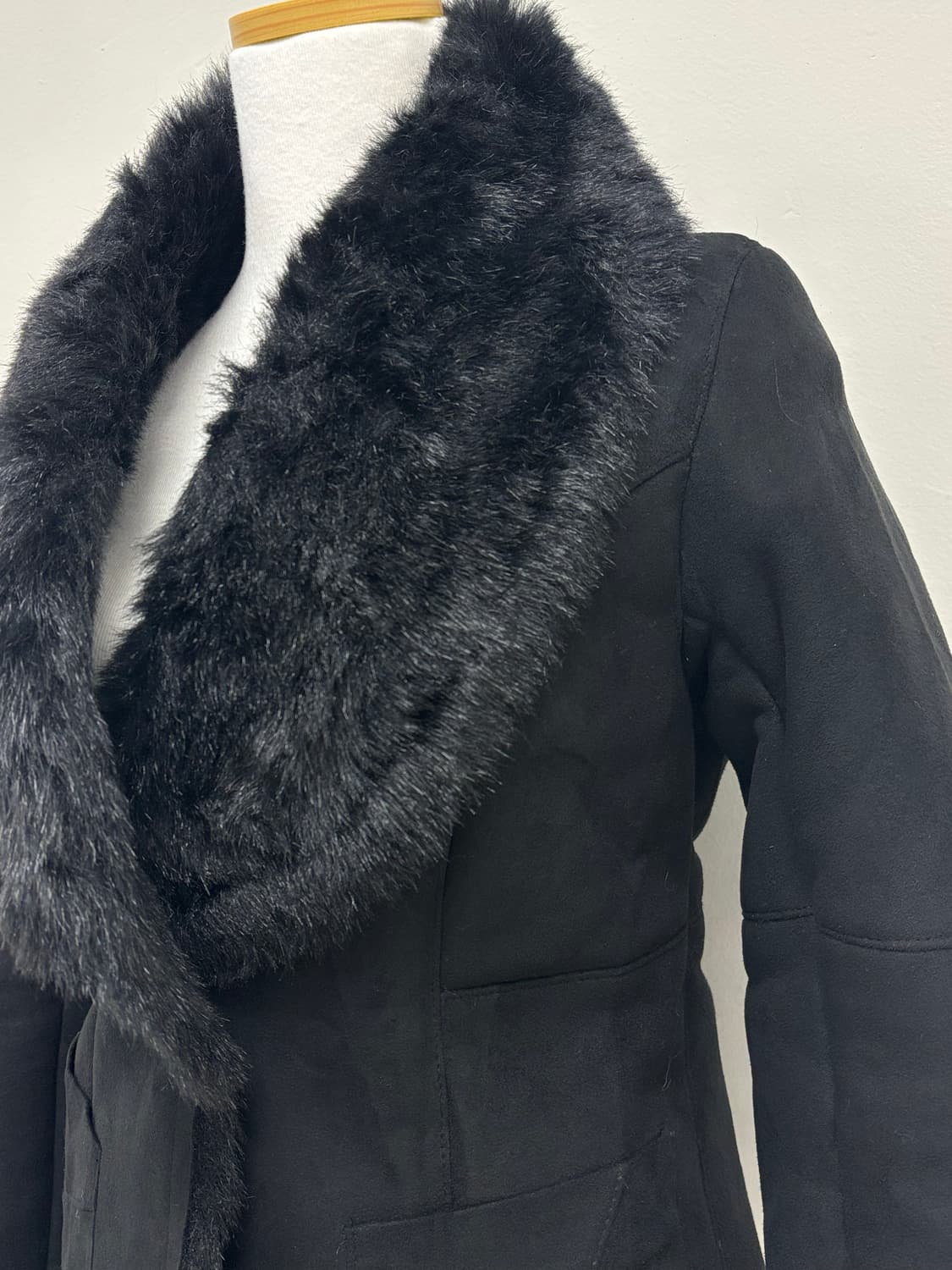 빈티지 블랙 무스탕 상품이미지2