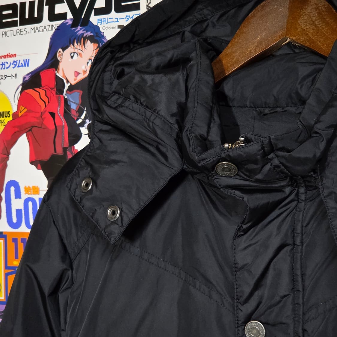 캘빈클라인 락시크 지퍼 덕다운 패딩 점퍼 상품이미지3