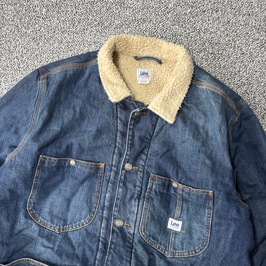 Lee 리 워크웨어 쉐르파 데님 자켓 (XL) 상품이미지2