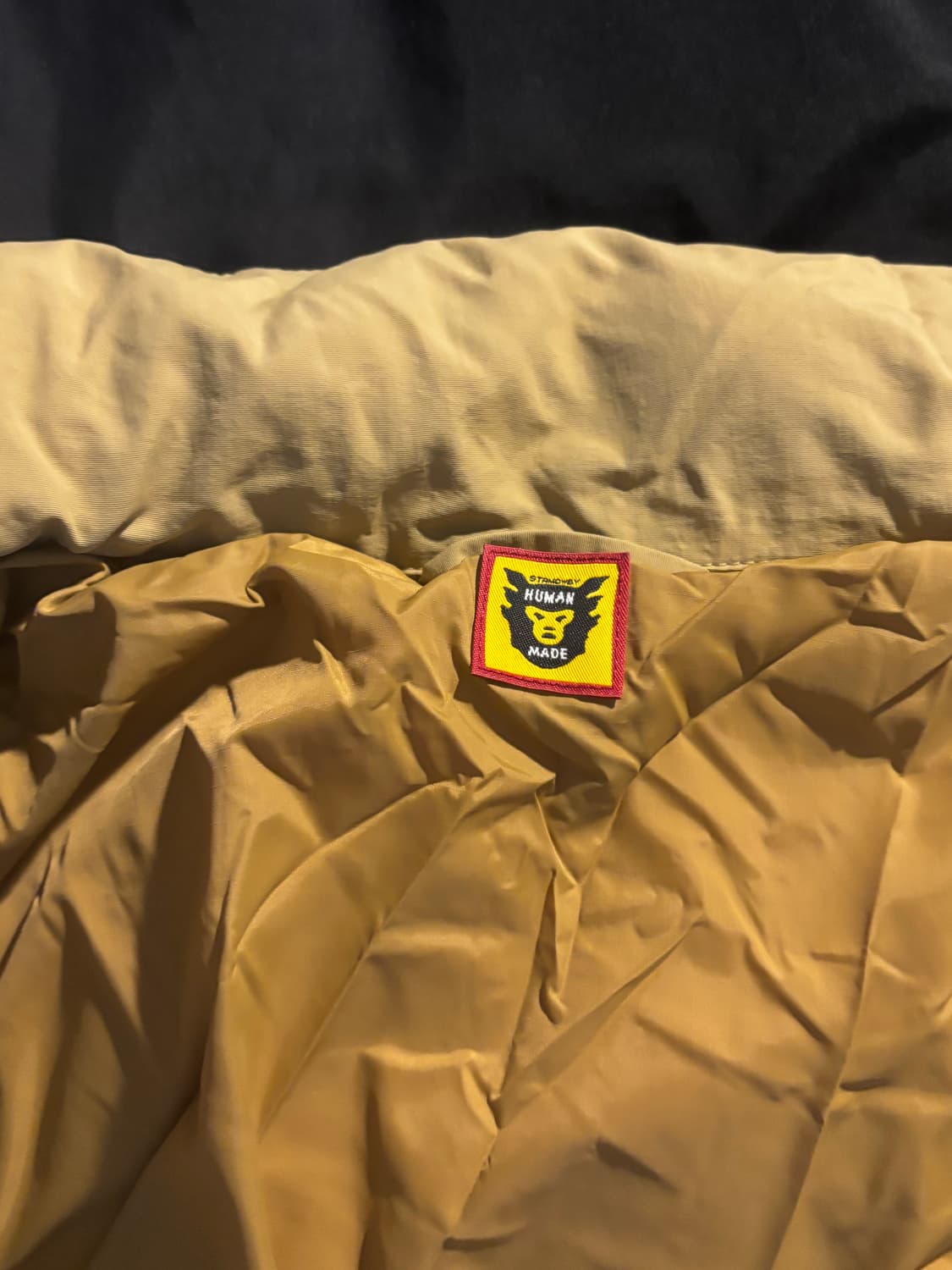 휴먼메이드 다운 패딩 자켓 베이지 xl 상품이미지5