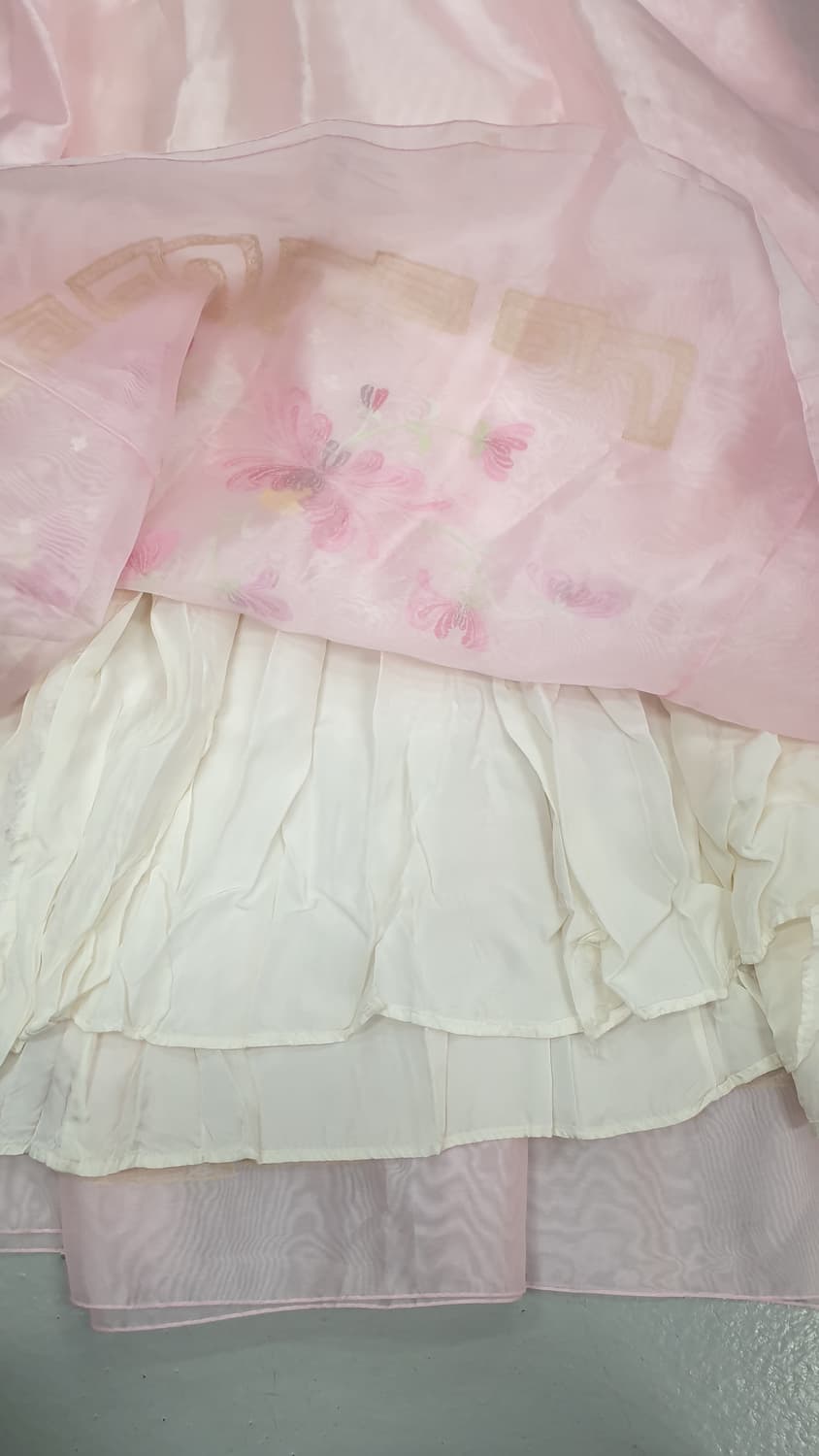 꽃 자수 행사한복 상품이미지7