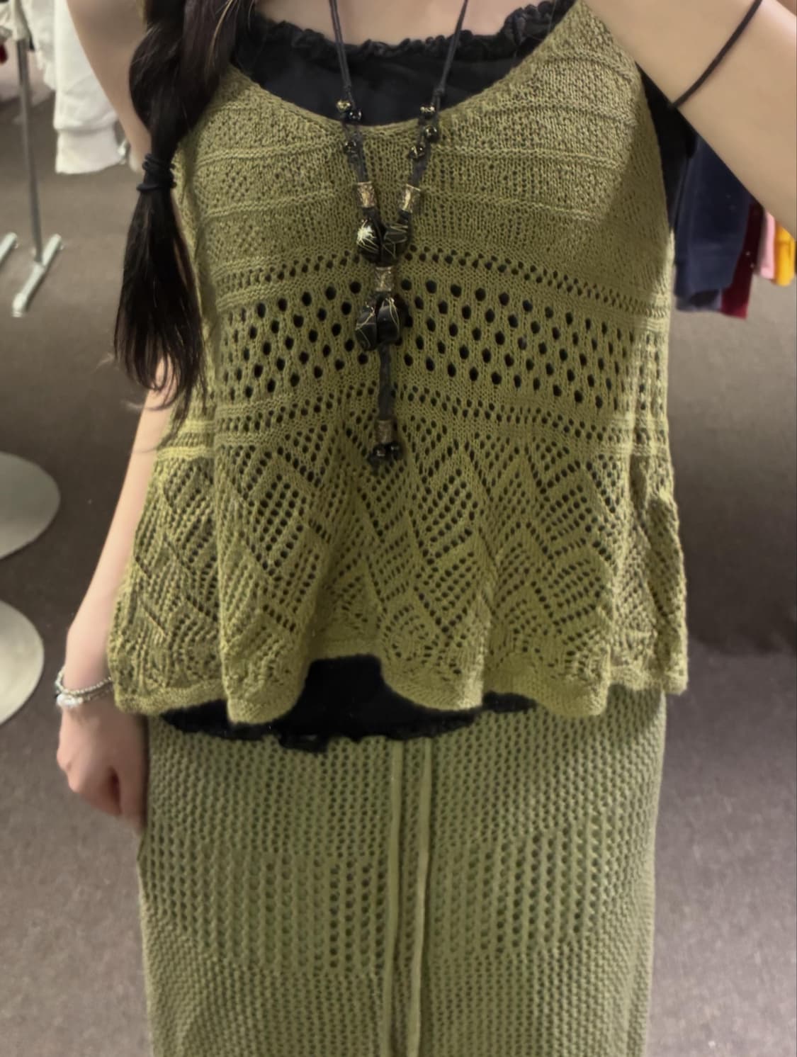 Earthed Olive Knit 🫒🌿 상품이미지4