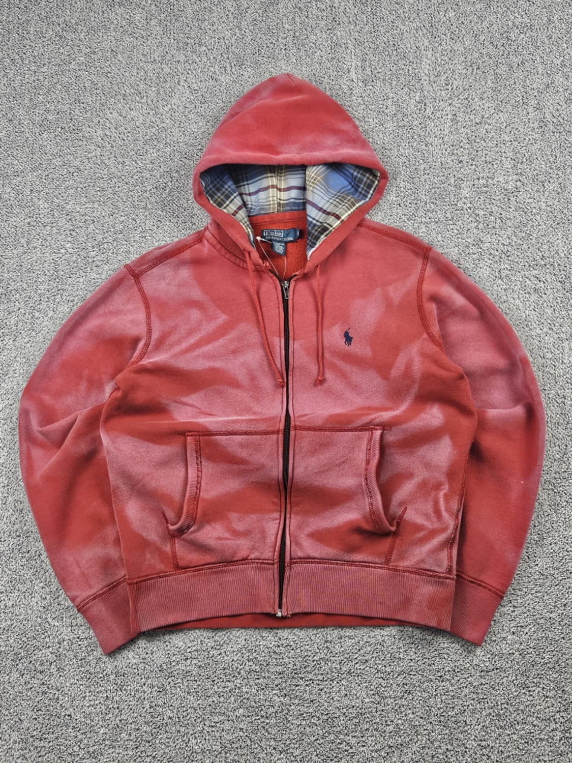 폴로랄프로렌 다잉 워시드 커스텀 후드집업 ( M ) / 10007 상품이미지1