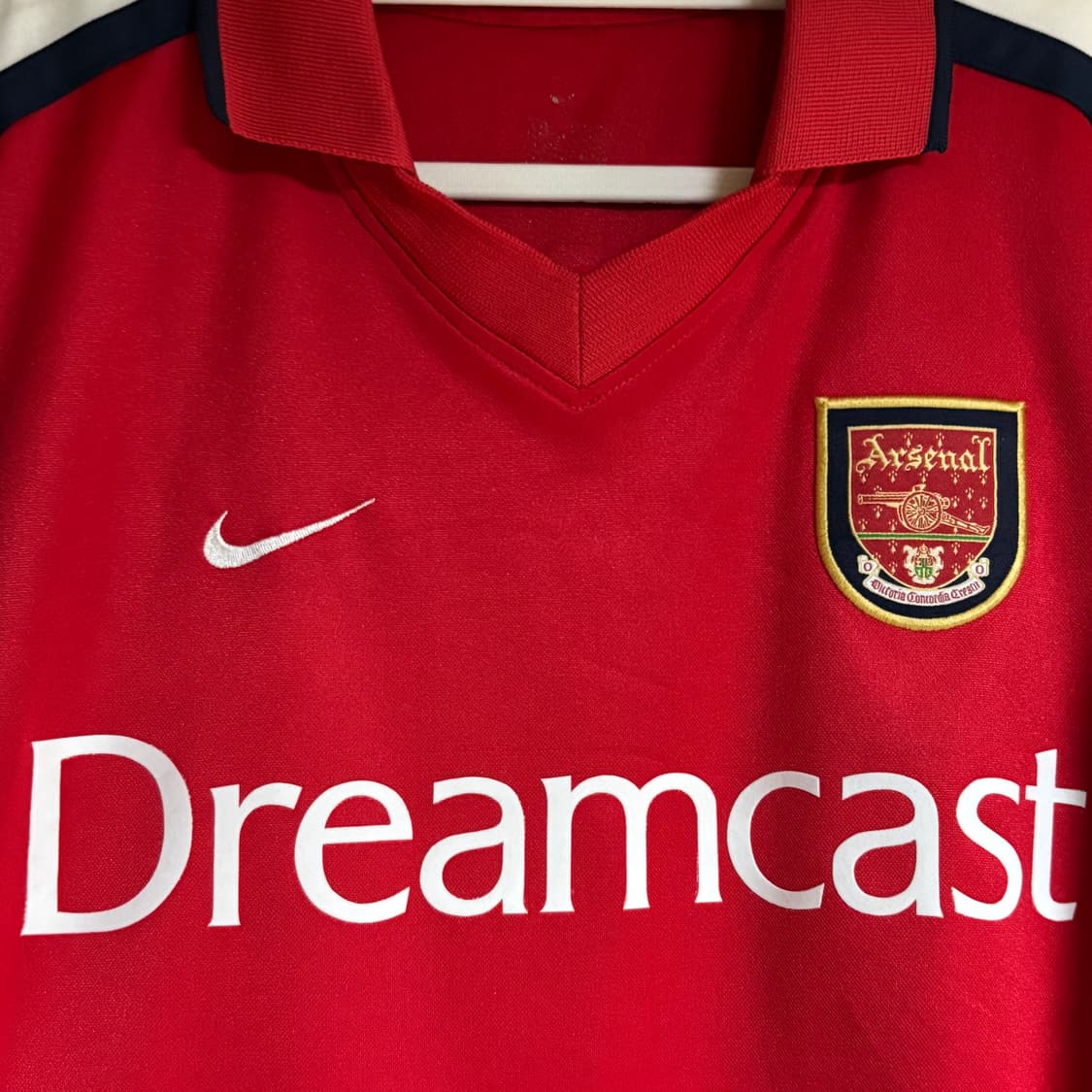 00-02 아스날 홈 리그 베르캄프 유니폼 상품이미지3