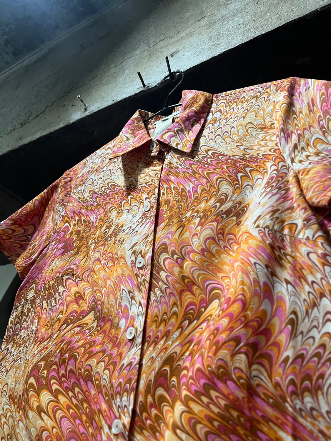 2003 Celine 셀린느 패턴 포인트 셔츠36size 상품이미지2
