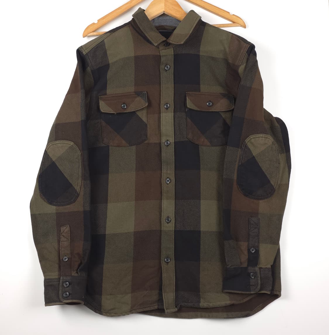 반스 코튼 체크셔츠 (M) 상품이미지1