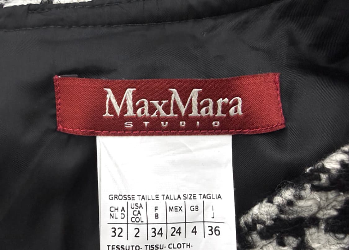 막스마라 스튜디오 하운드투스 트위드 슬리브리스 원피스 상품이미지7