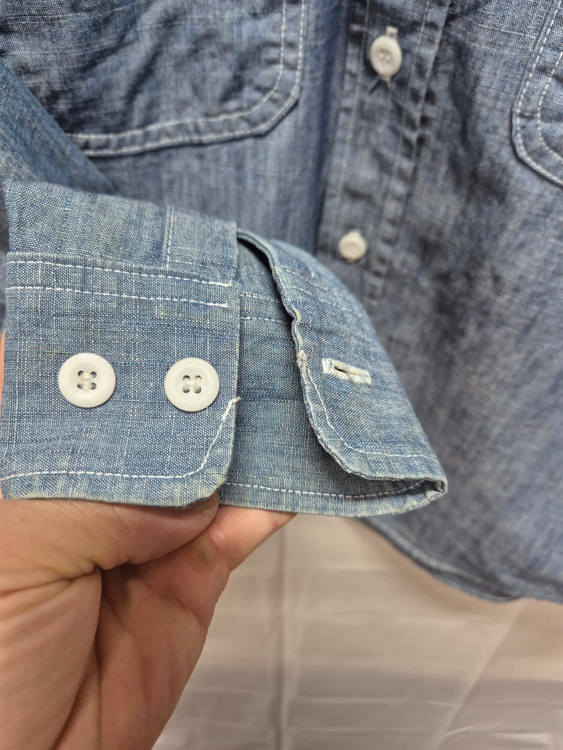 슈가케인 데님셔츠  상품이미지2