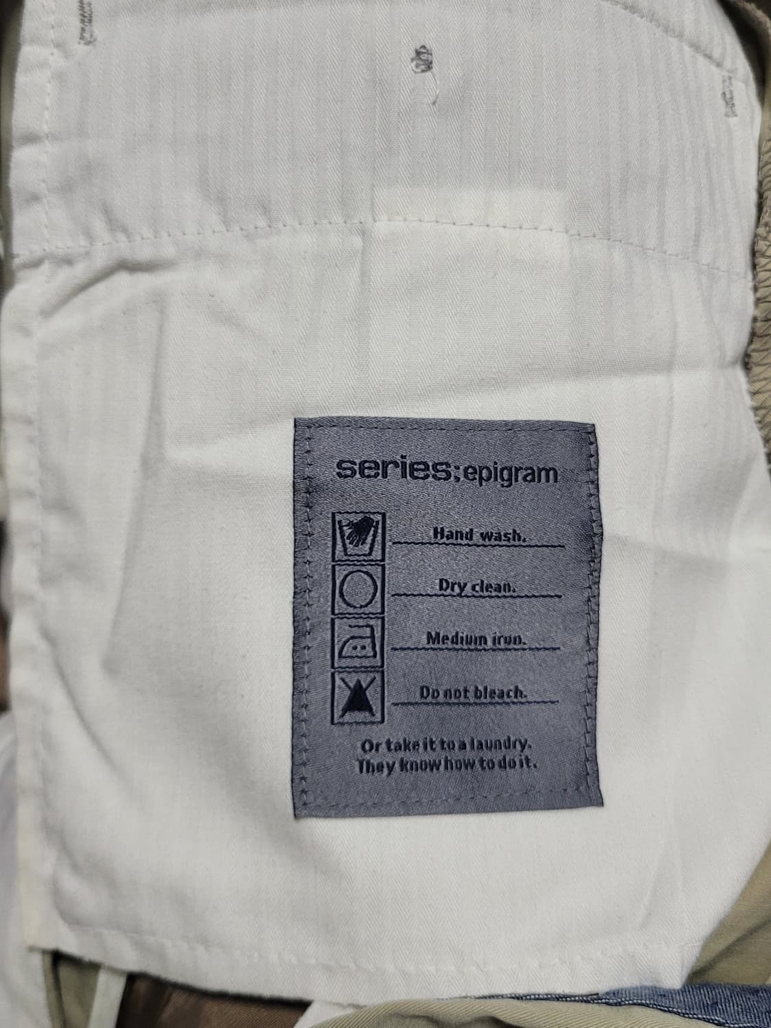 시리즈 에피그램 코튼바지 상품이미지6