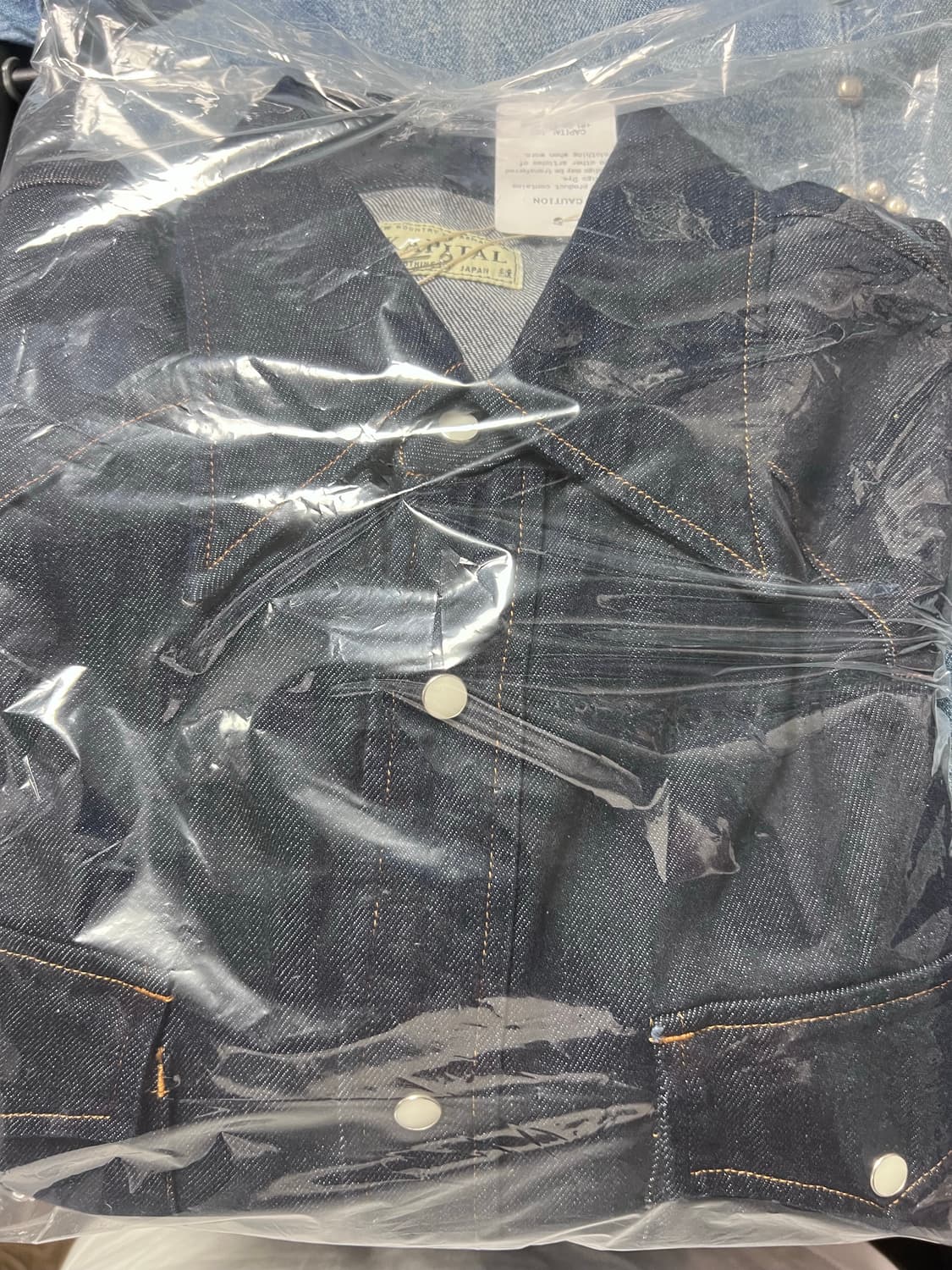 [4] 캐피탈 8온즈 데님 허스키 웨스턴 셔츠 인디고 상품이미지1