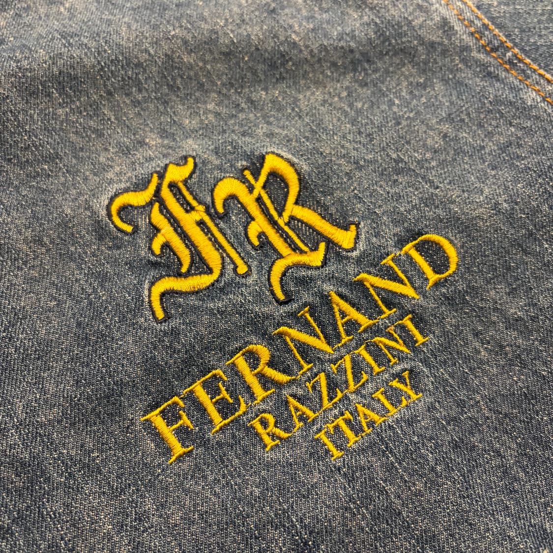 [XL] 페르난도 라찌니 빈티지 데님 블루종 자켓 B28 상품이미지4