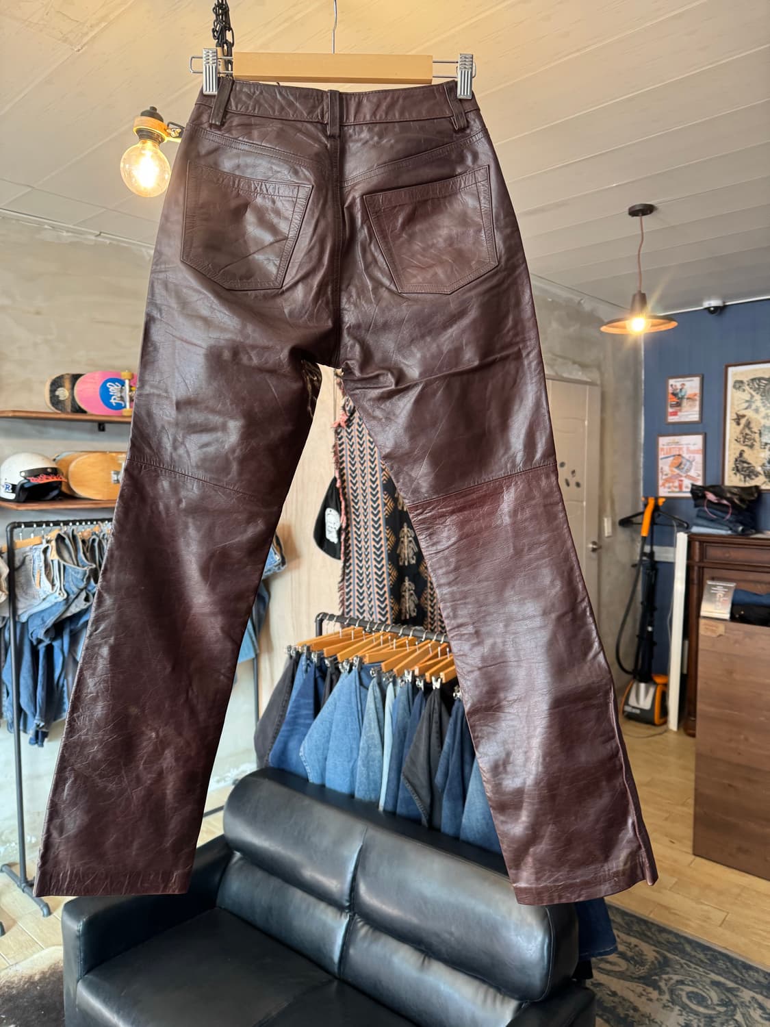 GAP 레더 부츠컷 상품이미지2