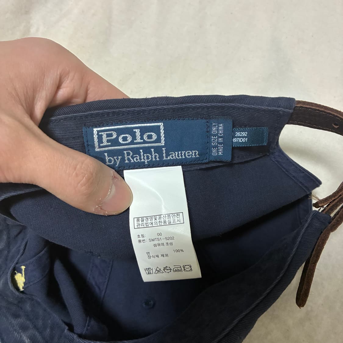 폴로 랄프로렌 네이비 볼캡 상품이미지3