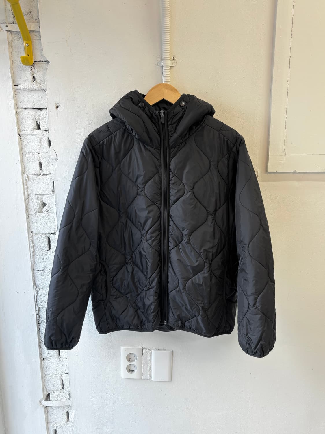 프릭스스토어 퀄팅 후드 자켓 상품이미지1