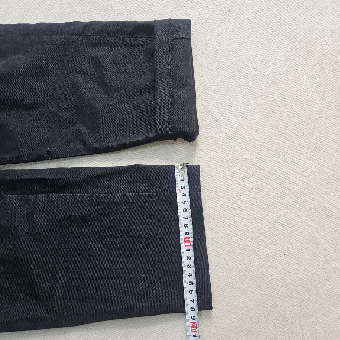 30 빈티지 여성 블랙 치노 팬츠 0406Y 상품이미지7