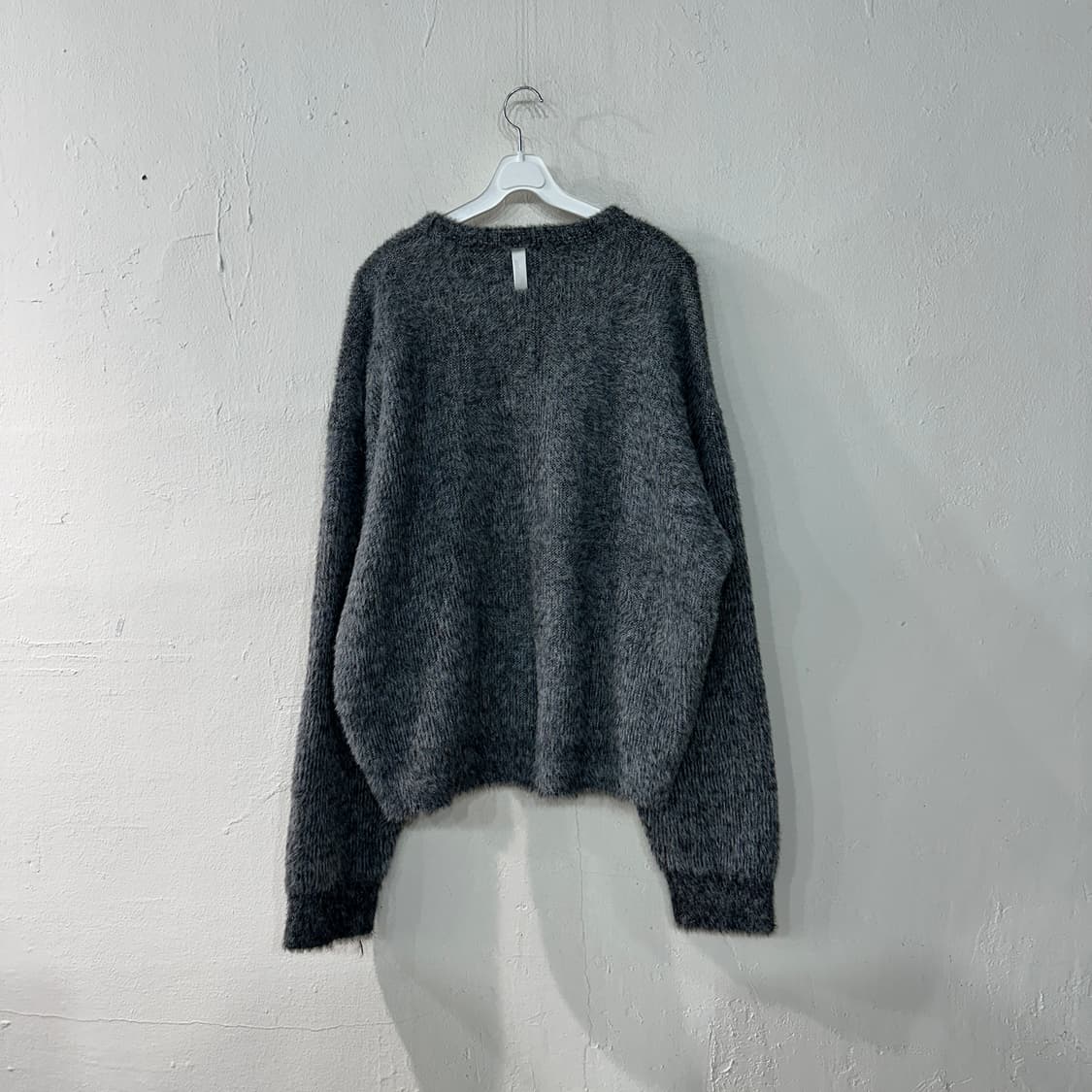 노메뉴얼 크롭 헤어리 니트 L 상품이미지3