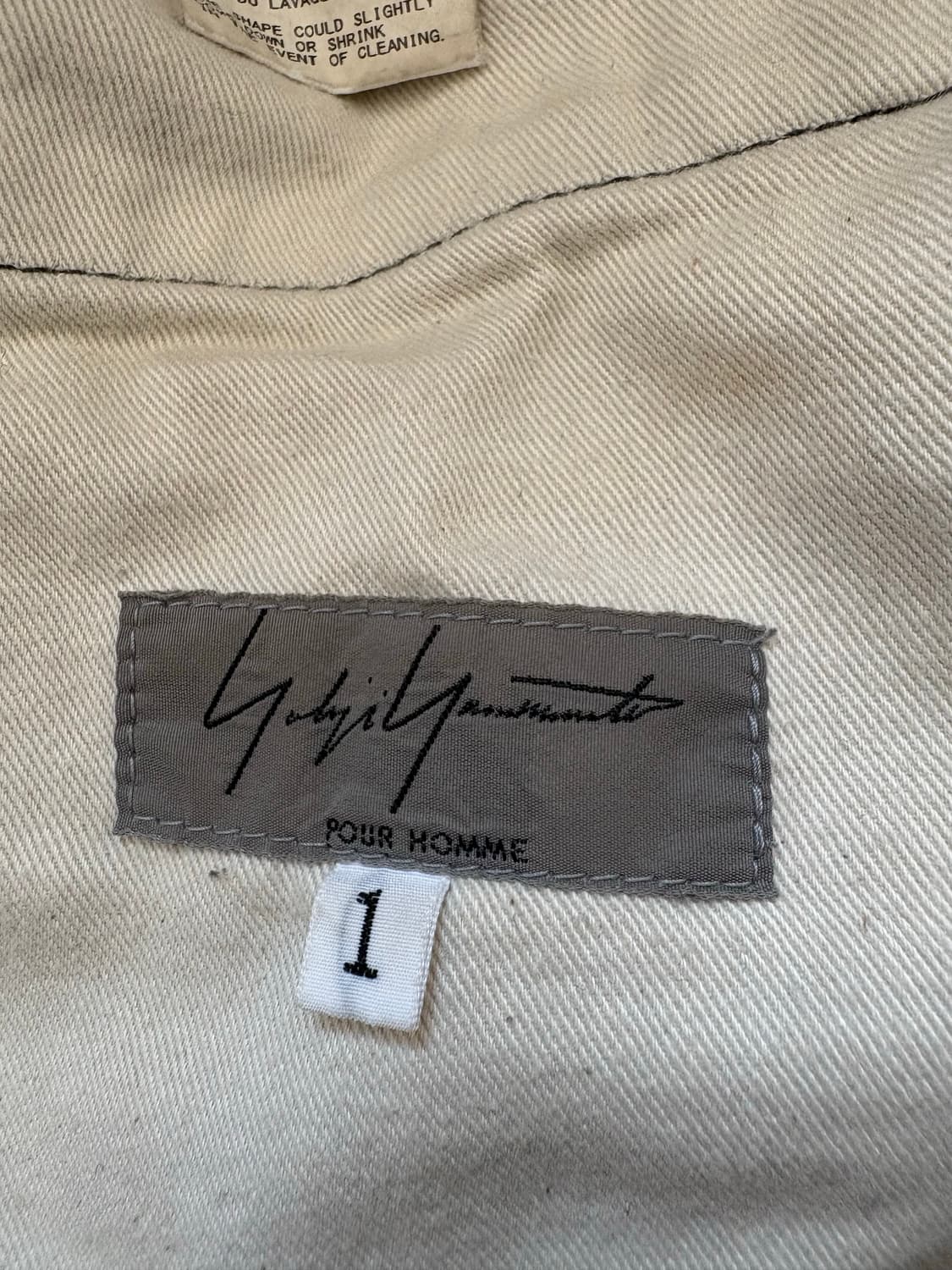 요지야마모토 팬츠 상품이미지5